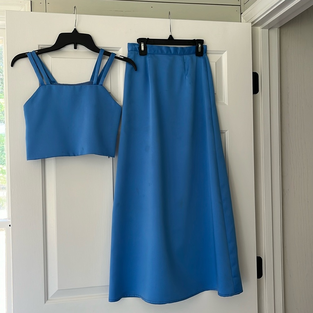 Gorgeous Blue Bridesmaid /Prom/Event Dress